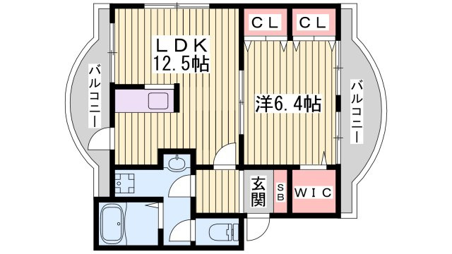 ドエル・めぐみの間取り