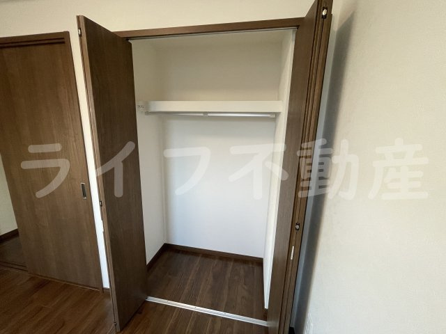 グランドソレイユ森河内の収納|ちょっとした収納スペースも充実しています
