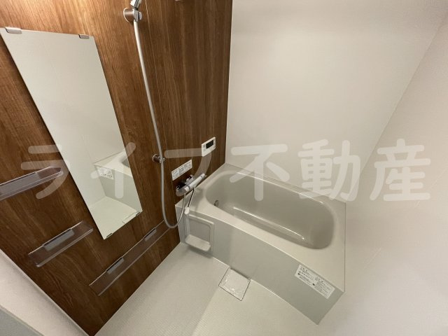 グランドソレイユ森河内の浴室|きれいなお風呂です