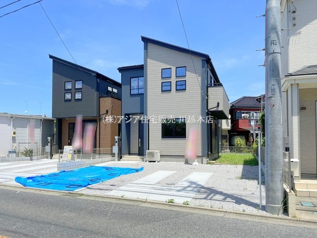 月々７万円台～　新築戸建　川越市石原町11期の外観|完成物件です！いつでもご内覧いただけます♪