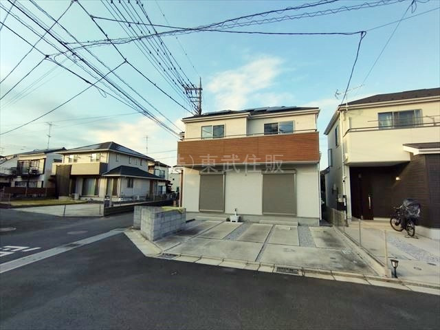 【外観】 | 川越市的場 | 開放感のある角地です