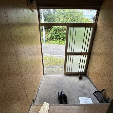 望洋荘の玄関