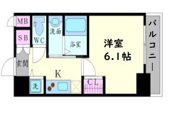 【間取り】 | プロシード大阪城南