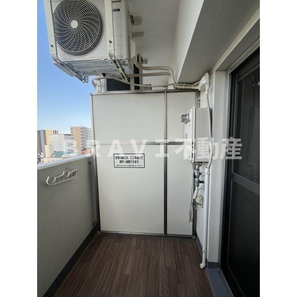 サンヴィラ都島北通のバルコニー