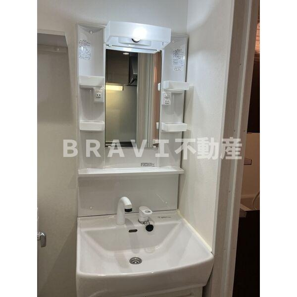 サンヴィラ都島北通の洗面所