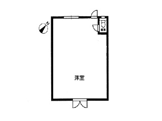 甲賀市水口町東林口の店舗事務所の間取り