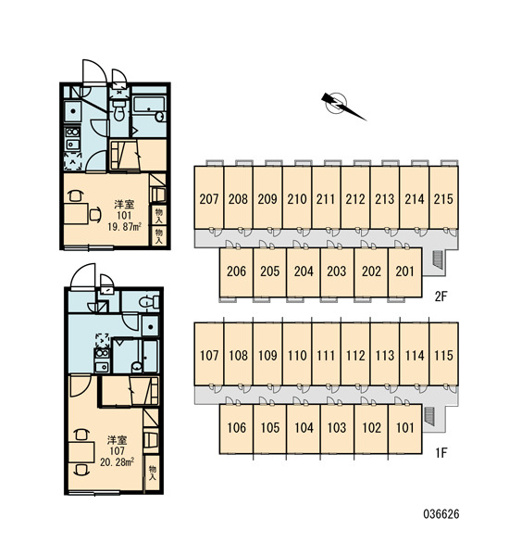 【区画図】 | フィオローナ
