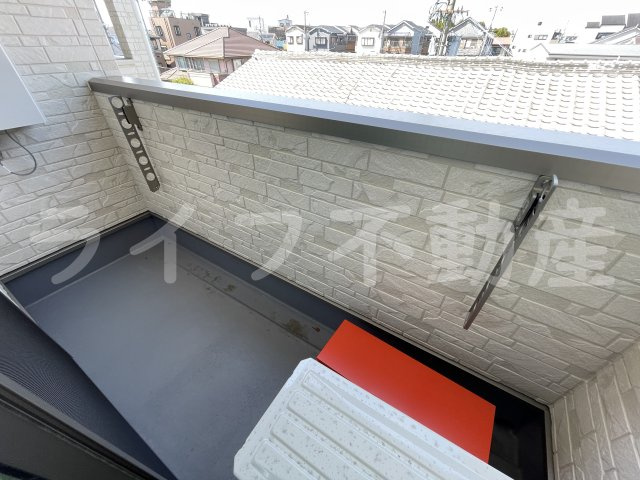 コラッジオ衣摺のバルコニー|落ち着いた時間を過ごせるバルコニーです