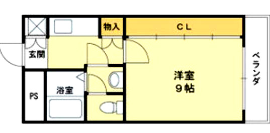 【間取り】 | エスポワール鶴山台