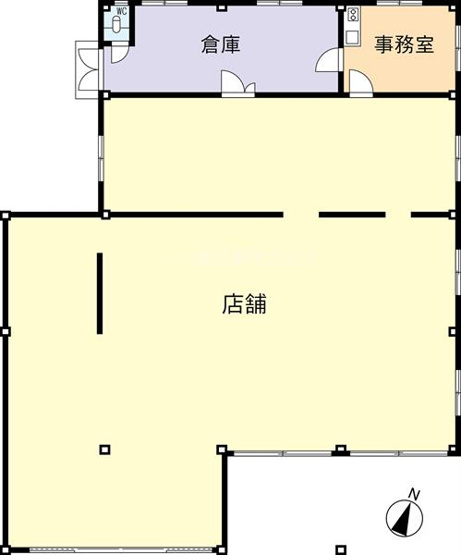 【間取り】 | 新治Ｋテナント