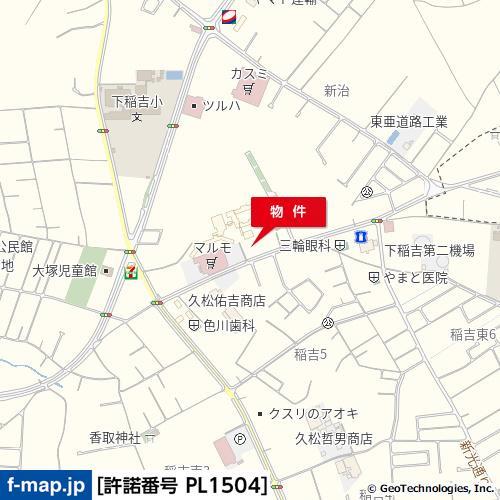 【地図】 | 新治Ｋテナント