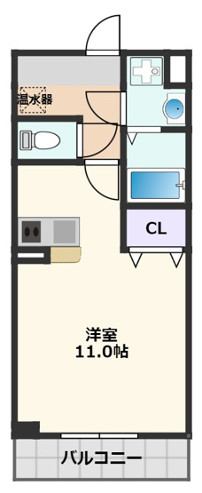 【間取り】 | フローライト上新庄駅前