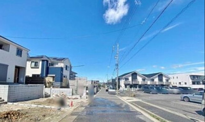 【前面道路含む現地写真】 | Cradlegarden天白区中平第１＜新築一戸建て仲介手数料無料＞ | 前面道路含む現地写真です