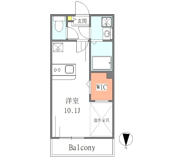 Best Stage Cabin氷川町の間取り