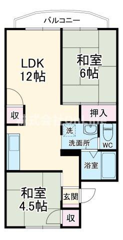 【間取り】 | 光陽ハイツ