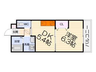 【間取り】 | エスファーレ浜寺