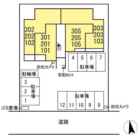 REGALIAの区画図