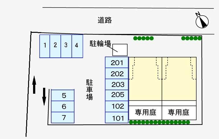 リヴェール　　刈谷市近郊の賃貸ならクラスホーム刈谷の駐車場