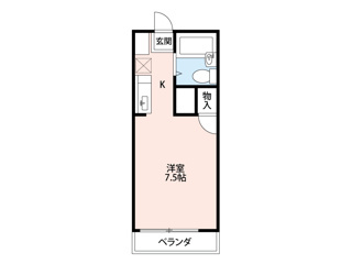 サクラビル　　刈谷市の賃貸ならクラスホーム刈谷店の間取り|同物件の別部屋になります。