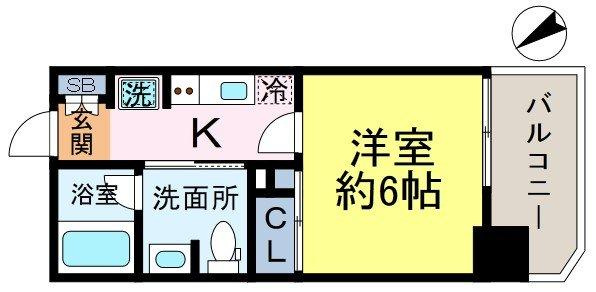 グランヴァンプレミアム新小岩の間取り
