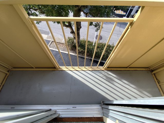 レピュートいりふねのバルコニー