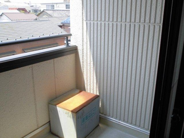 レインボーハウスのバルコニー