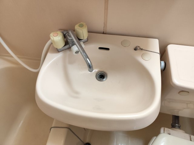 キャッスルアメニティの洗面所