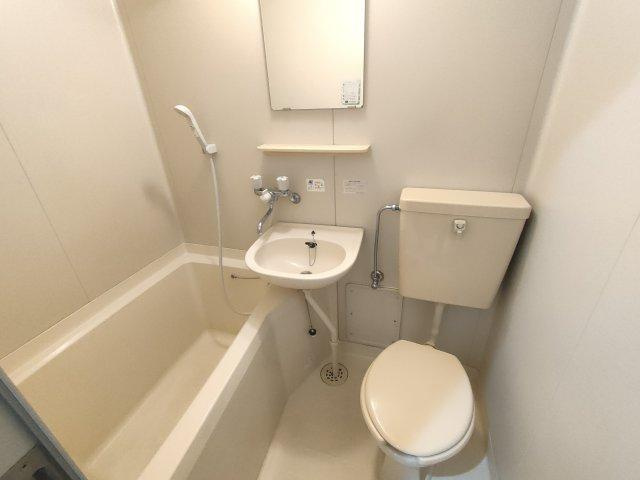 コーポアオイの浴室