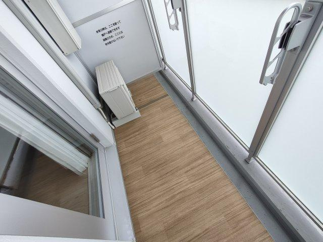 ライジングメゾン新小岩のバルコニー