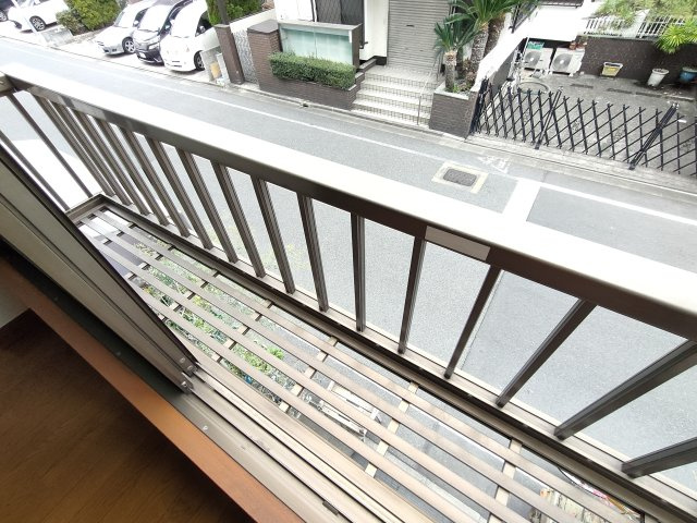 江戸川区松島４丁目の賃貸マンションのバルコニー