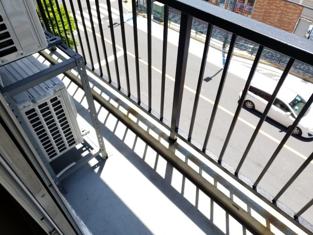 ダイアパレスのバルコニー