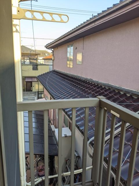 いずみガーデンのバルコニー