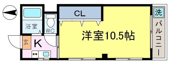 プチメゾンヤナセの間取り