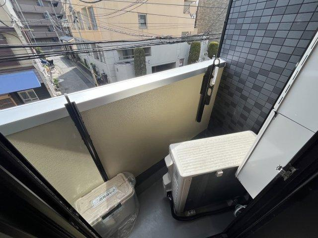 江戸川区松島３丁目の賃貸マンションのバルコニー