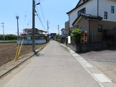 【前面道路含む現地写真】 | 坂戸市上吉田売地
