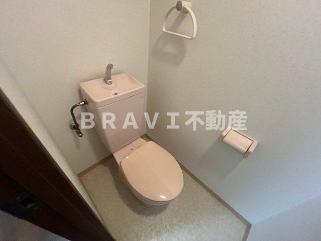 YKマンションのトイレ|シンプルで使いやすいトイレです