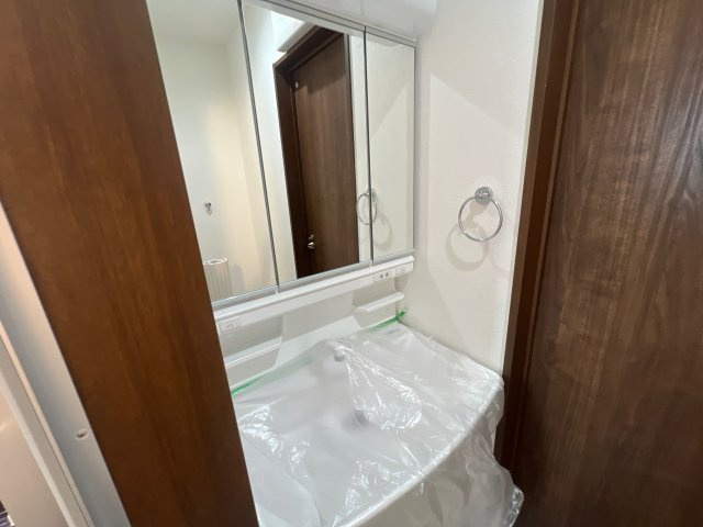カプラン飾磨Ⅴの独立洗面台