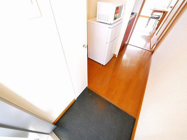 レオパレスアスカの玄関