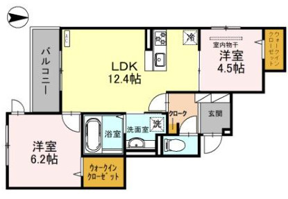 【間取り】 | アン　シャンテ