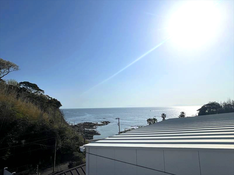 海見え！注文住宅　大型のアトリエ　住居