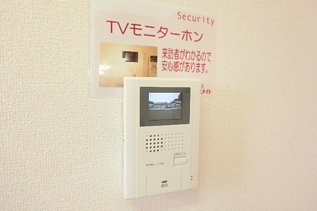 来訪者を確認できるＴＶモニターホン♪