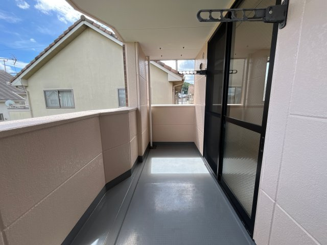 グランディールⅡのバルコニー