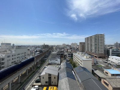 【展望】 | シャルム堺 ９階部分 | ９階からの眺望です