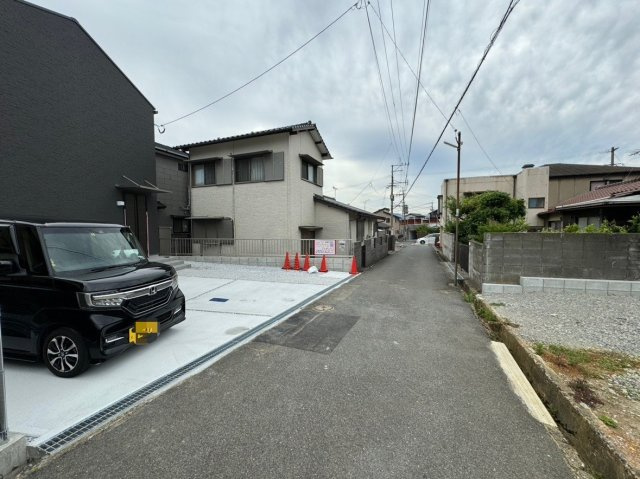 SUN COURT－サンコート－小倉南区湯川新町4丁目　【小倉南区　新築戸建て】の前面道路含む現地写真|JR安部山公園駅すぐ近くです♪【小倉南区　新築戸建て】
