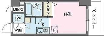ウインベルソロ国分寺1の間取り