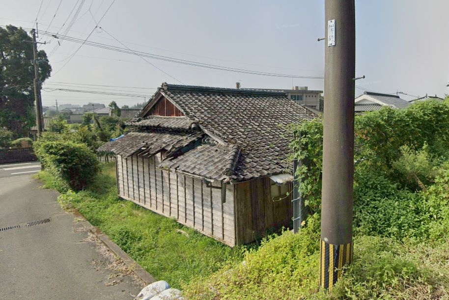 都城市高城町大井手の売地の外観