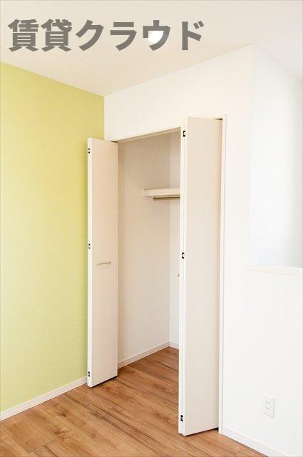 メゾン・ド・ルミナーレの収納|専用の収納スペースです