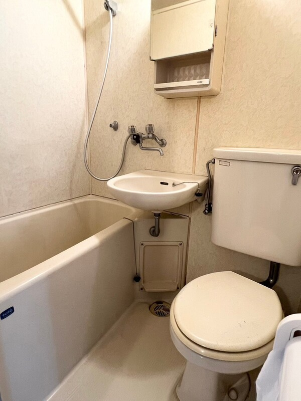 フラット池袋の浴室