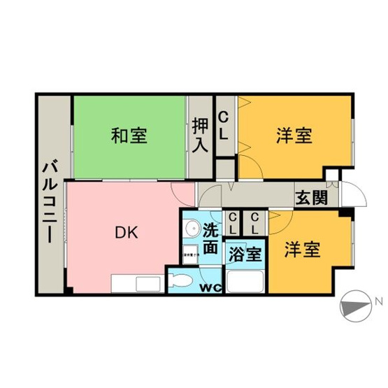 【間取り】 | ティーグル名西