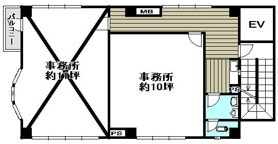 堺市西区鳳南町　貸店舗　物件番号：309641の間取り